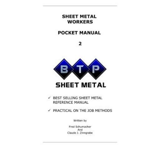 Sheet Metal Workers Pocket Manual – Brown Technical Books